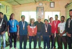 Medal Holders Of Mayurbhanj District In Power Lifting Competition