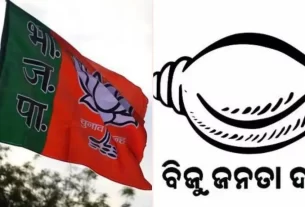 Bjp And Bjd Flag